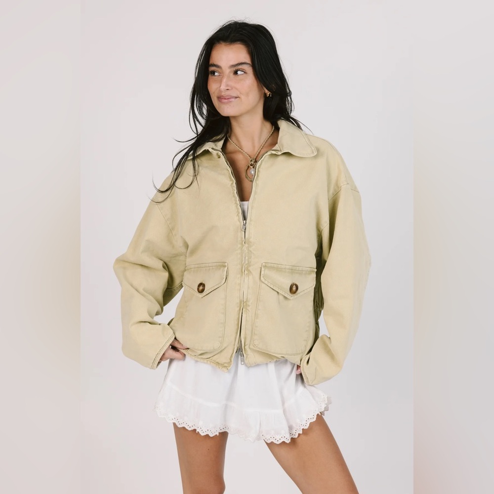 NWT Grey Bandit Erica Jacket in Sand